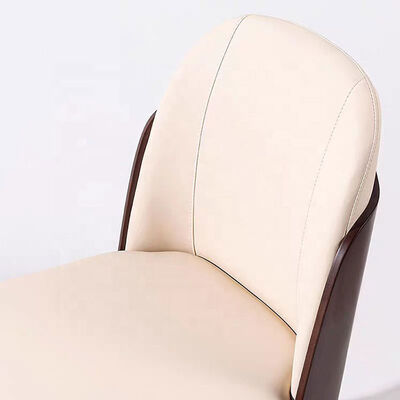 Italian Luxury Metal Frame Dining Chairs 8 Kg Glad Leather Negotiation