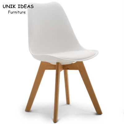 Dobra cena. Italian Modern Nordic Dining Chair 4.3KG Low Back Plastic Molded Side w Internecie
