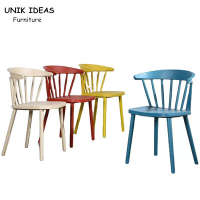 Dobra cena. Ergonomic Elegant Nordic Dining Chair PP Plastic Stackable With Non Slip Feet w Internecie
