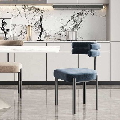 Dobra cena. Italian Simple Half Arc Armchair Home Leisure Negotiation Dining Chair w Internecie