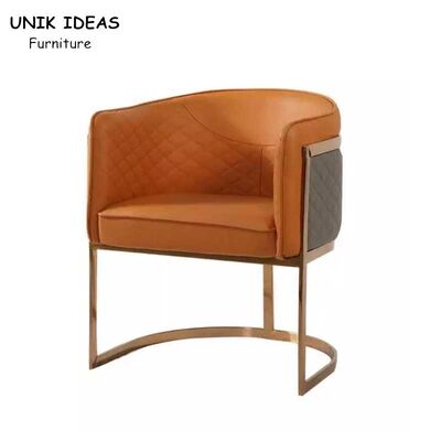 Dobra cena. Italian Postmodern Luxury Lounge Armchair Stainless Steel Leg w Internecie