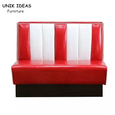 Dobra cena. Restaurant Dining Pu Leather Commercial Booth Seating 1950s America Design w Internecie