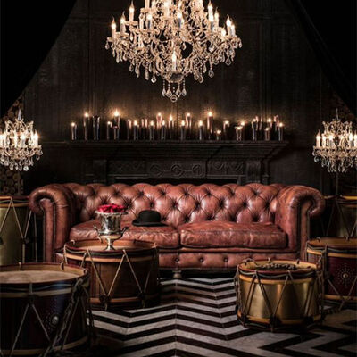 Dobra cena Kd Commercial Furniture 3 Seater Club Lounge Sofa Antique Luxury Vip w Internecie