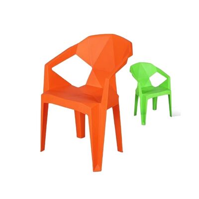 Dobra cena. Outdoor Stackable Polypropylene Plastic Chair  for Patio Garden w Internecie