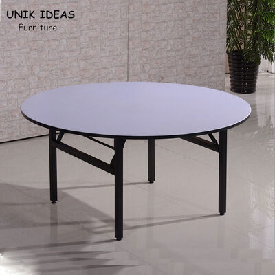 Dobra cena. 6ft 8 Ft Folding Banquet Table Round Plywood Dining Table w Internecie