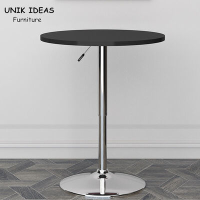 Dobra cena. 80 X 80 60 X 60 Adjustable Height Bistro Table Bar Pub MDF Round Swivel High w Internecie