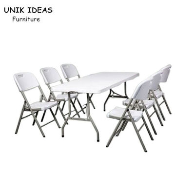 Dobra cena. 6ft Banquet Outdoor Plastic Folding Table Picnic Camping Table w Internecie