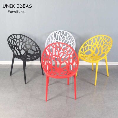 Dobra cena. PP Plastic Stackable Dining Room Chairs Modern Leisure Garden 45x48x80cm w Internecie