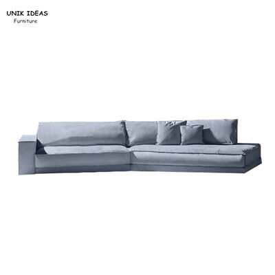 Dobra cena. 8 Ft 3 Person L Shaped Couch Comfy Fabric Modern Corner Sofa Living Room w Internecie