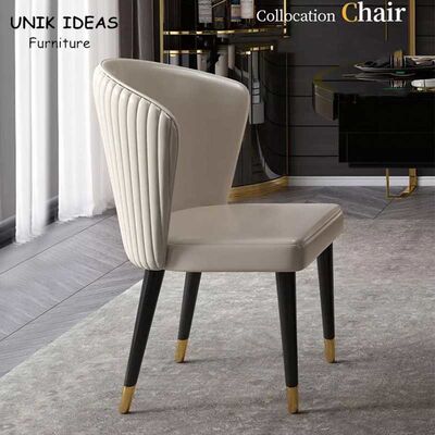 Dobra cena. 84cm Modern Minimalist Kitchen Table And Chairs Set Metal Leather Hotel Lobby w Internecie