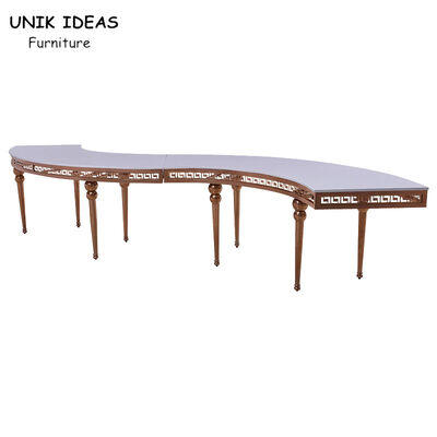 Dobra cena. Nesting Hall Round Banquet Foldable Table Circular Party Stainless Steel w Internecie
