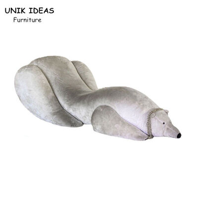 Dobra cena. Cream Teddy Bear Fabric Chair Armchair Lounge Accent Living Room Italian w Internecie