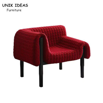 Dobra cena. Accent Single Seater Armchair Cuddle One Seater Couch Leather Red Pink Blue w Internecie