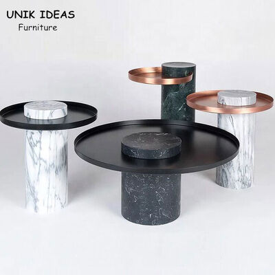 Dobra cena Marble Top Round Center Table For Dining Room Bedroom Italian Ss 400x420mm w Internecie