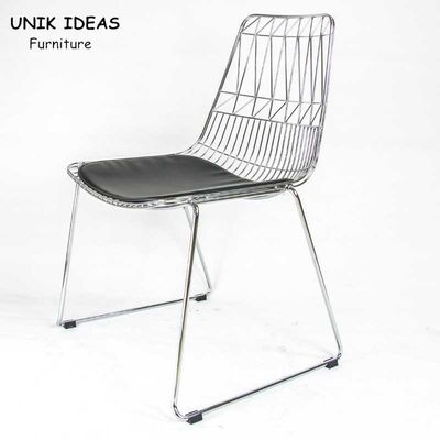 Dobra cena. Patio Metal Wrought Iron Dining Chairs Indoor Creative Home Leisure 46x53x80.5cm w Internecie