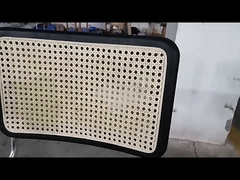 Krzesło do jadalni z rattanu nordyckiego