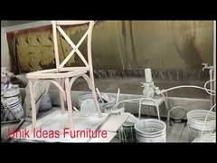 Metalowe krzesło przemysłowe